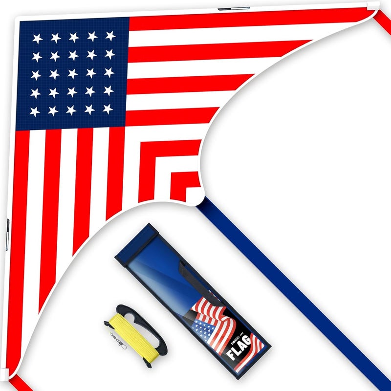 Doinfly Delta Kites for Kids & Adults, Extremely Easy to Fly, Single Line Beach Kite - Image 1